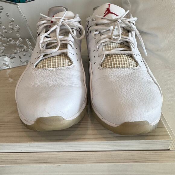 Size 13 - Jordan ADG 3 White Tech Grey Athletic Shoe - Picture 3 of 12